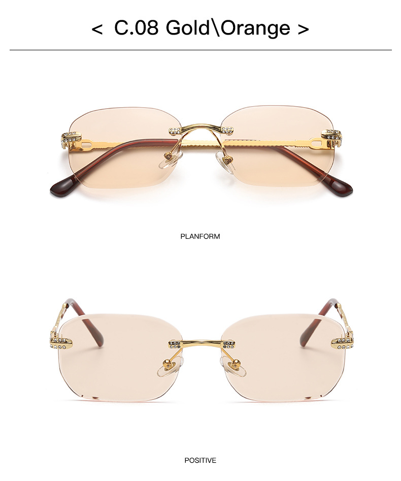 50g Weight Full Frame Glasses Structure Sunglasses Classification Ac, UV400 Protection Lens Material Square Glasses Style Travel, Fishing Occasion Solid Color Pattern All Seasons Season Women's Gender Elegant, Lady Style Elegant Lady Solid Color Ac UV400 Protection Square Full Frame Women's Sunglasses 13