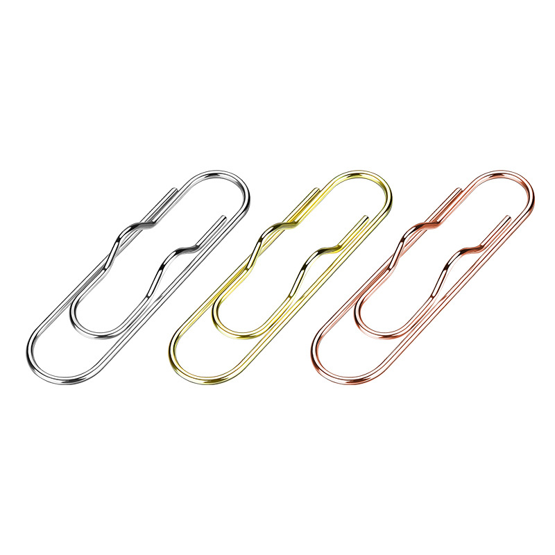 Multifuncional de metal titular de la pluma clip de papel al por mayor Diario accesorios pluma hebilla clip de papel titular de la pluma