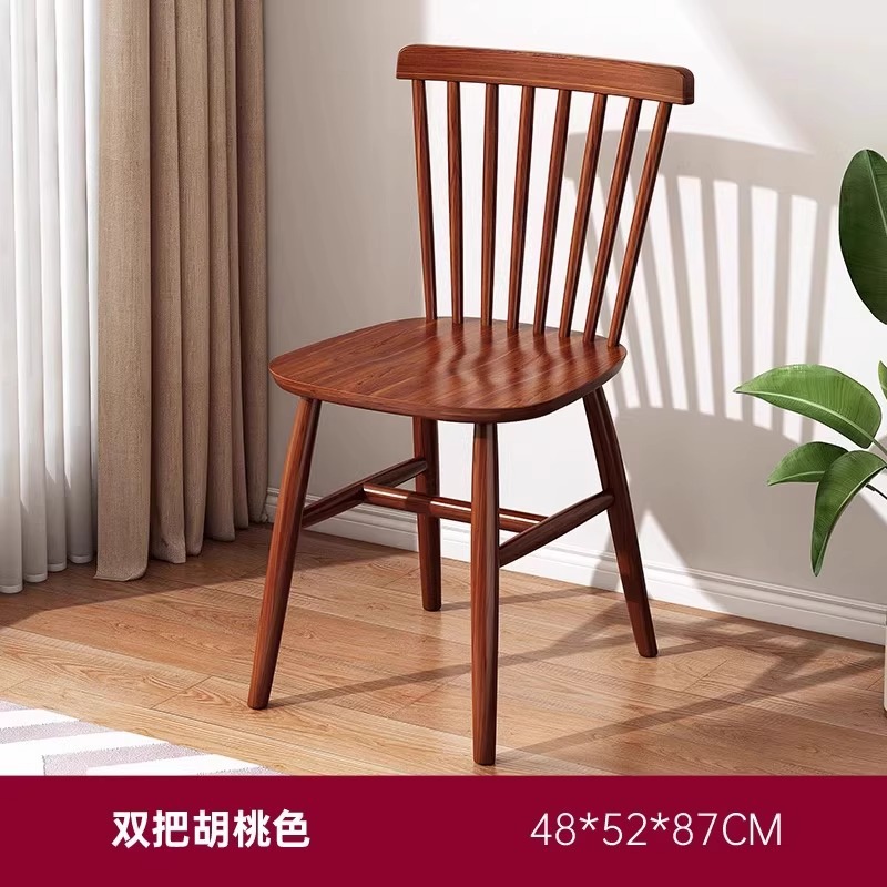 Mesa de comedor casera de piernas de madera sólida mesa de comedor estilo medieval simple mesa de comedor rectangular mesa de té sala de estar mesa de comedor combinación de sillas