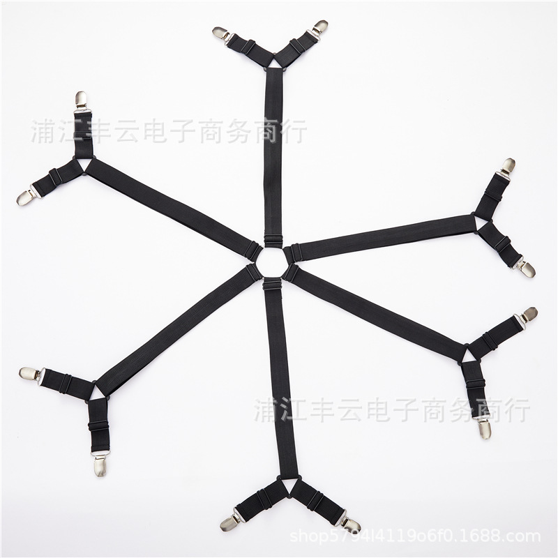 Hoja de cama ajustable titular mantel cortina sofá cubierta hoja de cama hebilla tienda de metal clip de fijación hoja de cama clip