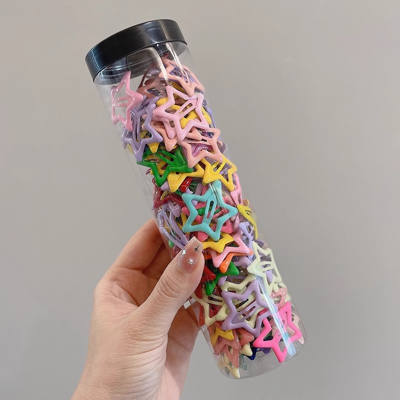 Linda estrella y2g horquilla hembra clip lateral flequillo BB clip horquilla para niños dopamina clip de color tocado