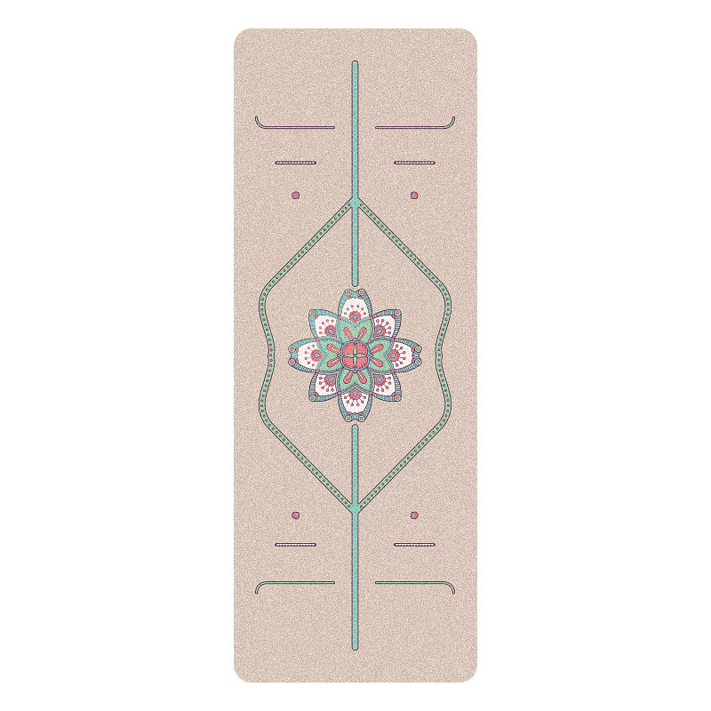 5mm 코코넛 섬유 UV 인쇄 녹색 스크린 버전 아몬드 색상