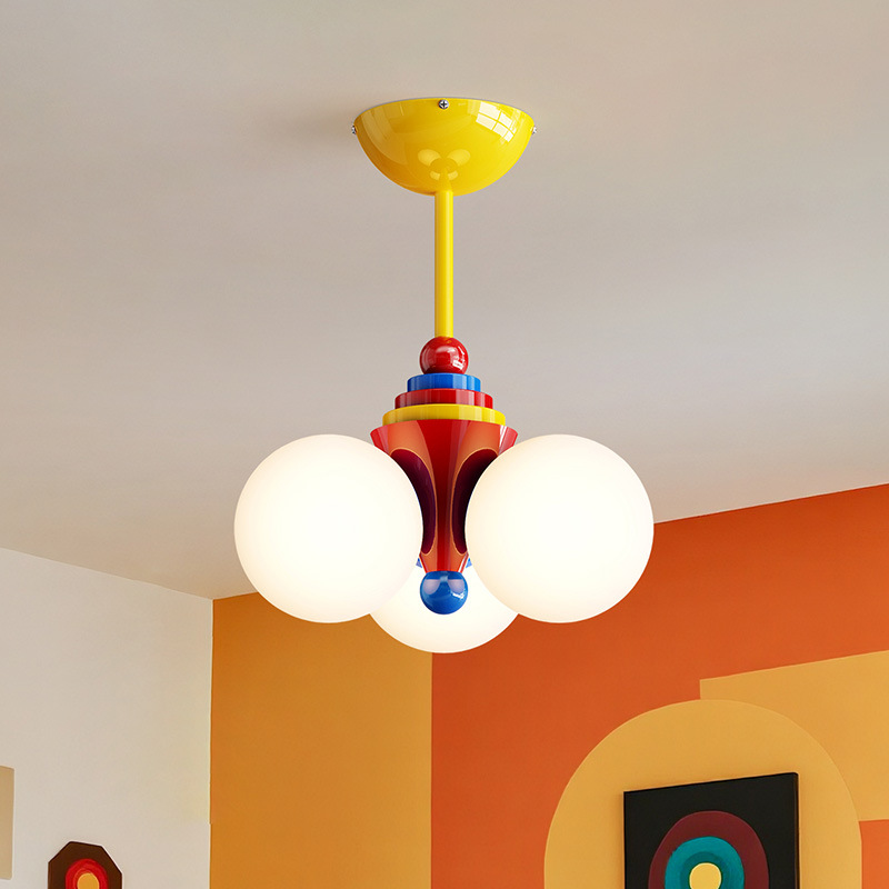 Memphis lámpara de la habitación de niños de espectro completo protector de ojos nórdico simple dormitorio principal lámpara de estudio Zhongshan lámpara 412L