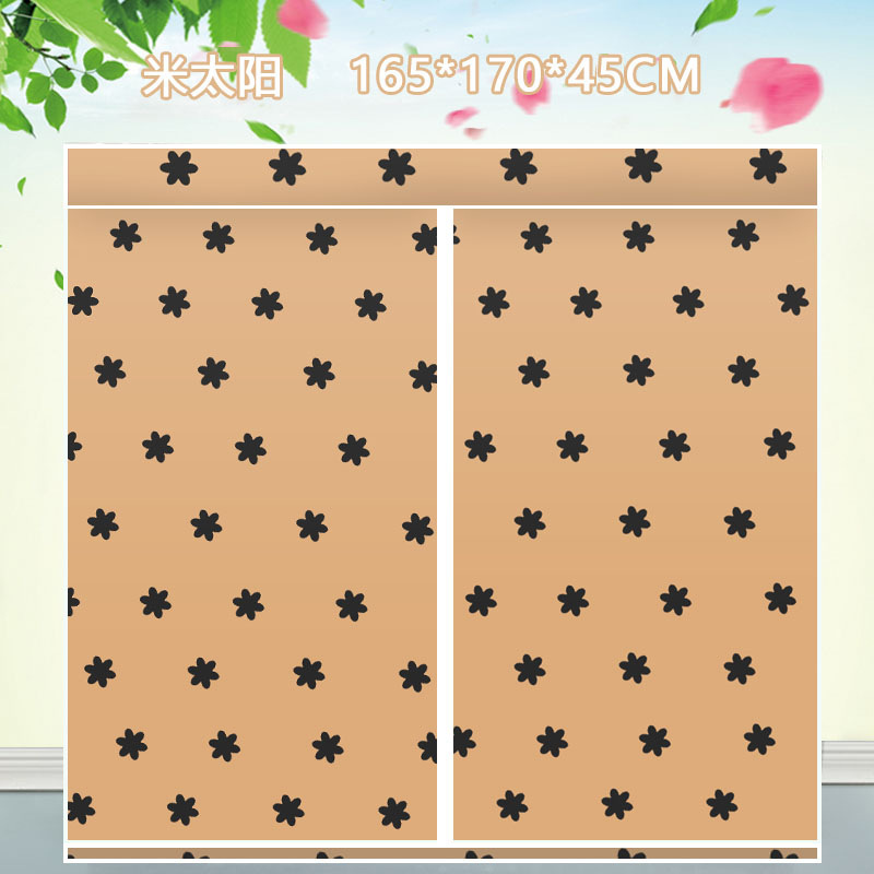 Armario simple transfronterizo, armario de almacenamiento de dormitorio grande de cuatro filas, tubo de acero, dormitorio de alquiler para el hogar, armario de montaje