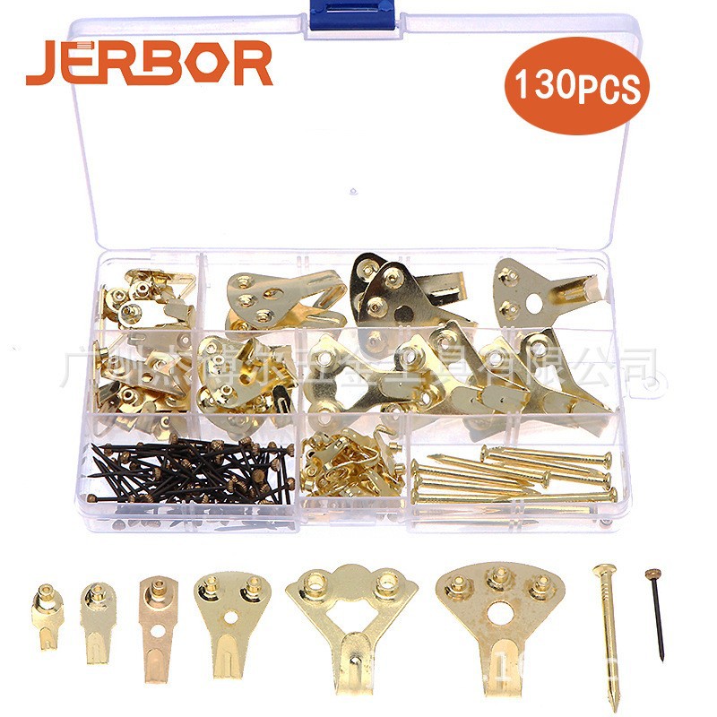 130 piezas en caja de oro estilo alemán