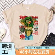 Gremlins top women Japanese harajuku t shirt girl 2000s clot
