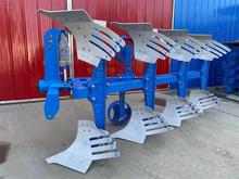 河南四轮拖拉机带翻转犁 栅条翻转犁 耕地机 加强液压翻转犁 翻地