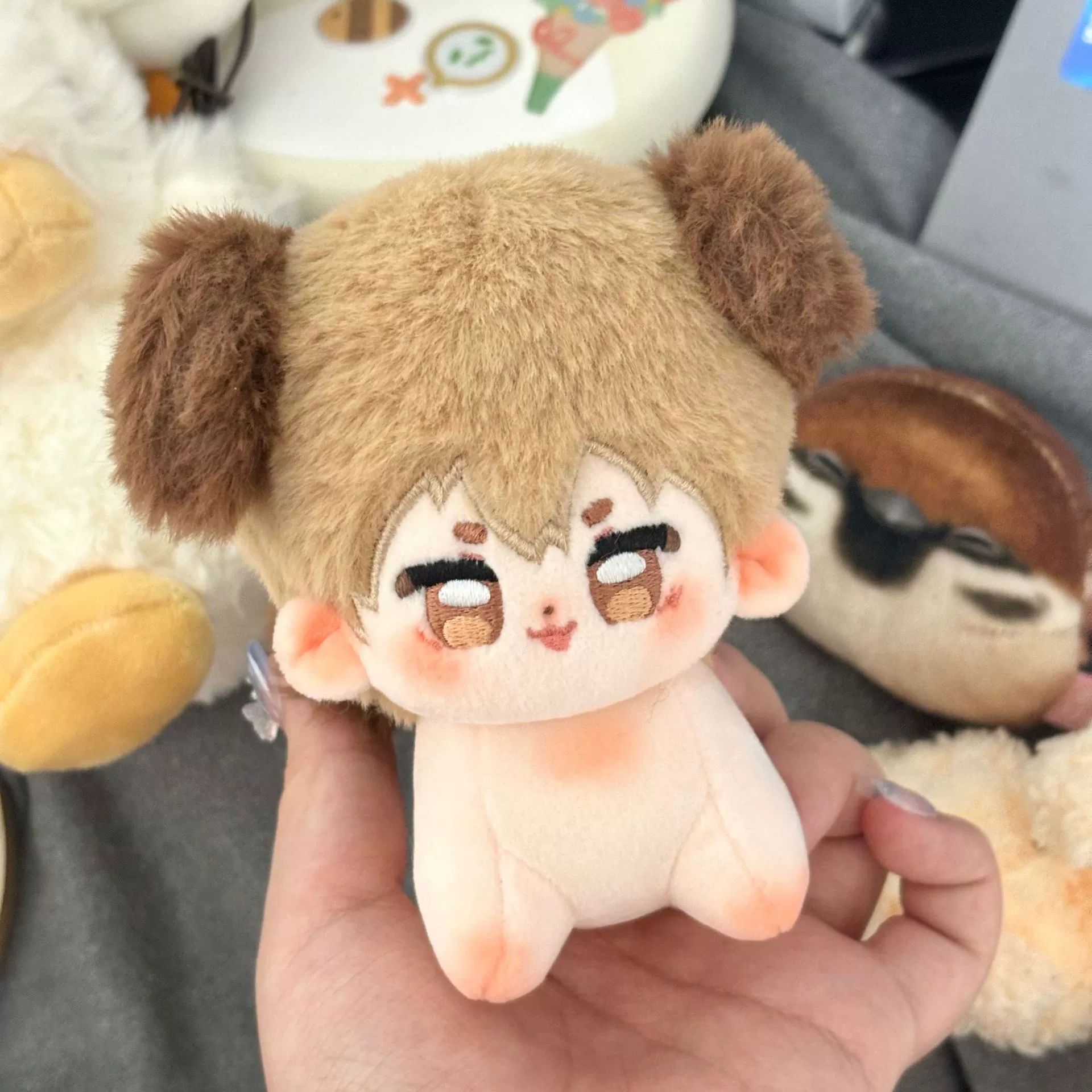 Xinxiu Dog 10 см подвесная хлопковая кукла нормальное тело заяц висит декоративная звезда кукла подарок одного поколения