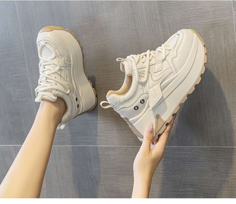 Giày sneaker nữ đế xuồng chunky phong cách retro, phối màu trẻ trung — M2977-1 plus màu trà sữa nhung, M2977-1 plus nhung màu mơ, M2977-1 plus nhung xám, M2977 lớp lót đơn màu mơ chi tiết 19