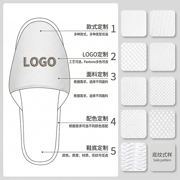 Hotels and B&B supplies disposable slippers for home aviation coral…