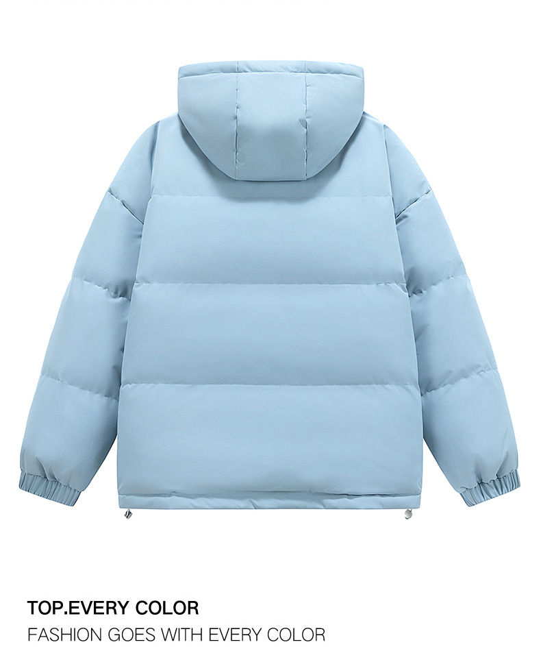 Padded Winter Jacket For Men Hooded Warm Thickened Casual Style_voghion.com