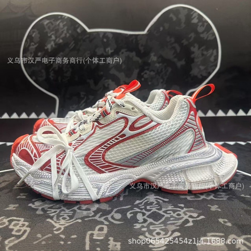 莆田純正パリ Track3XL ダッドシューズ男性と女性の靴レトロアウトドア厚底高さ増加カップルシューズランニングシューズ|undefined