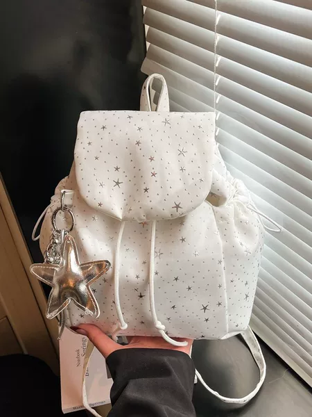 2026 Summer New Korean-Style Women's Lightweight Backpack Travel Bag Portable Ins-Style Commuter Bag