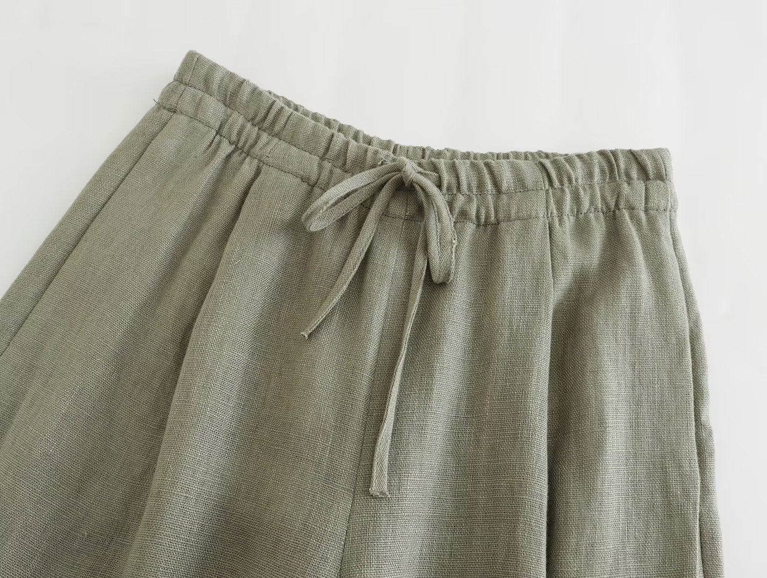 637g Weight Sleeveless Sleeve Length Linen Fabric Type Pants Sets Sets Type 2 Pieces Set Quantity Daily, Street Occasion Turndown Neckline Regular Fit Fit Type Solid Color Pattern Summer, Spring Season Women's Gender Streetwear Style Daily Street Women's Streetwear Solid Color Linen Pants Sets Pants Sets 16
