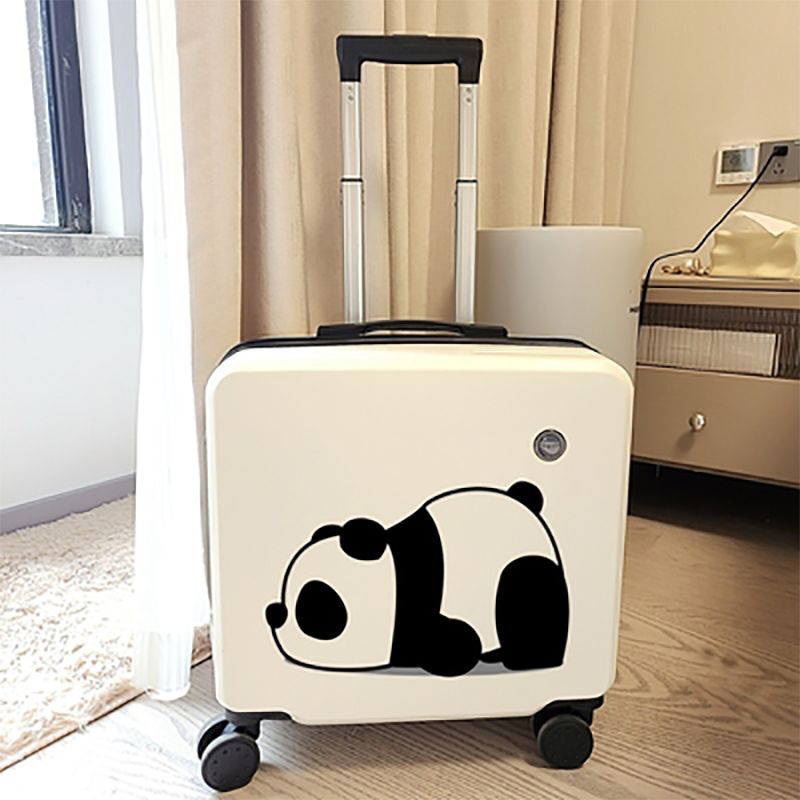 Cartoon Cute Children's 18inch Trolley Case Genuine Casual Hard Shell Suitcase Women's Boarding Universal Wheel Password Box Cartoon Cute Children's 18inch Trolley Case Genuine Casual Hard Shell Suitcase Women's Boarding Universal Wheel Password Box