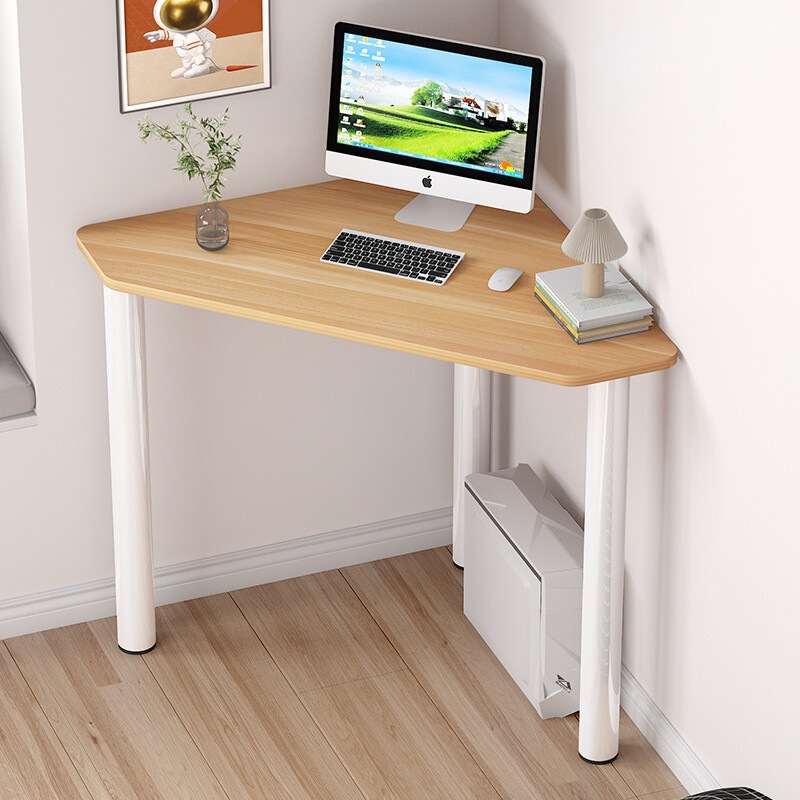Corner desk, simple corner desktop office desk, economical bedroom corner student writing computer desk, modern home use Corner desk, simple corner desktop office desk, economical bedroom corner student writing computer desk, modern home use
