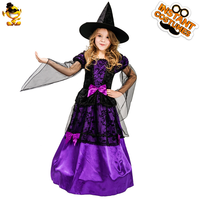 Cosplay mascarada traje de Halloween traje chica misteriosa bruja traje de distribución al por mayor