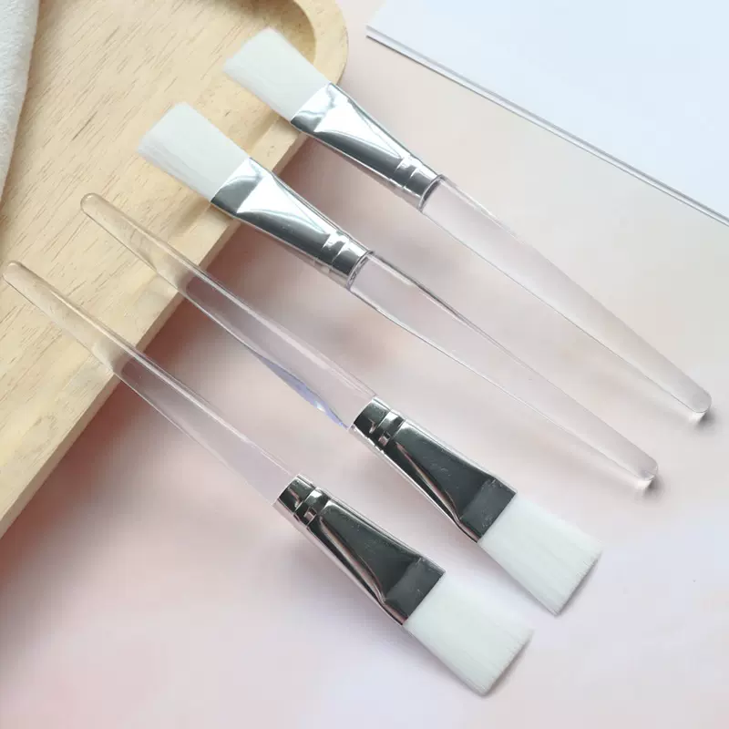 面膜刷软毛水疗面膜碗和刷脸部美容DIY调泥膜硅胶刷子涂抹式工具