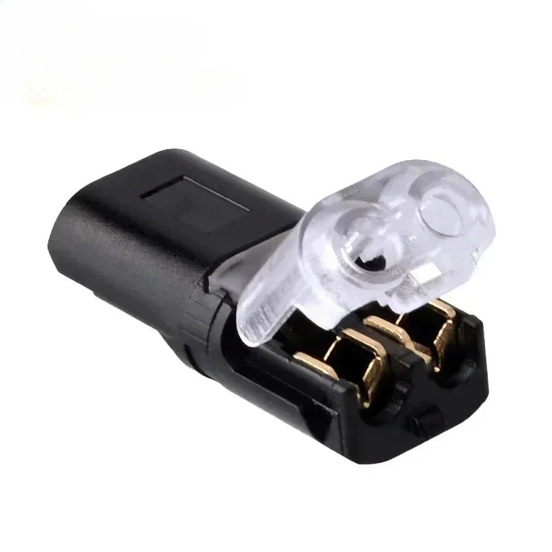 Соединители для проводов типа H, не требующие зачистки или пайки, тип D2 для соединения проводов, разъемы, которые можно разъединять, предназначены для светодиодов.