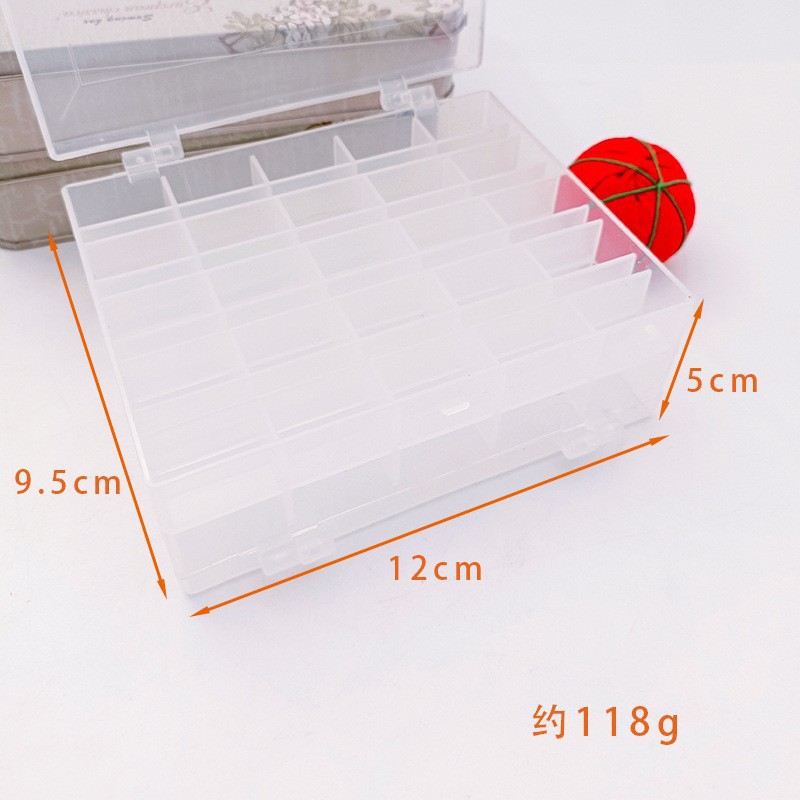 Caja doble 50 cuadros caja vacía