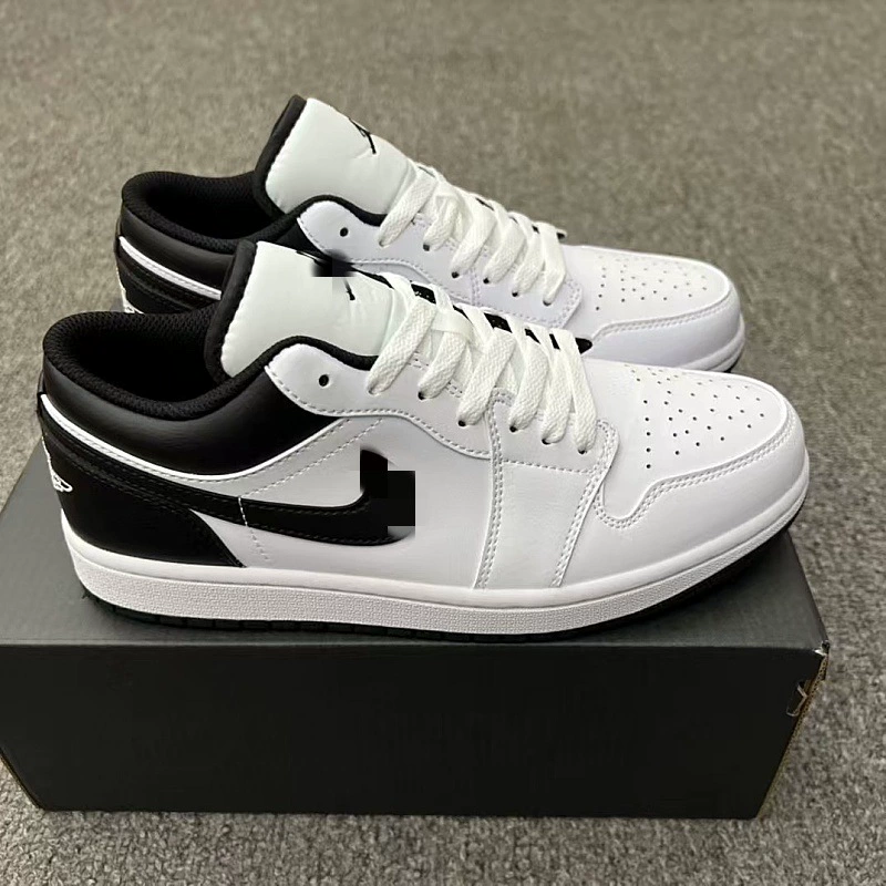 Кроссовки Air Jordan 1 для отдыха, обувь, кроссовки, универсальные белые кожаные кроссовки