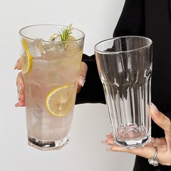 大容量八角カップコリンカップ厚手のゴジマグカップ夏フルーツカップ冷たいドリンクジュースグラス