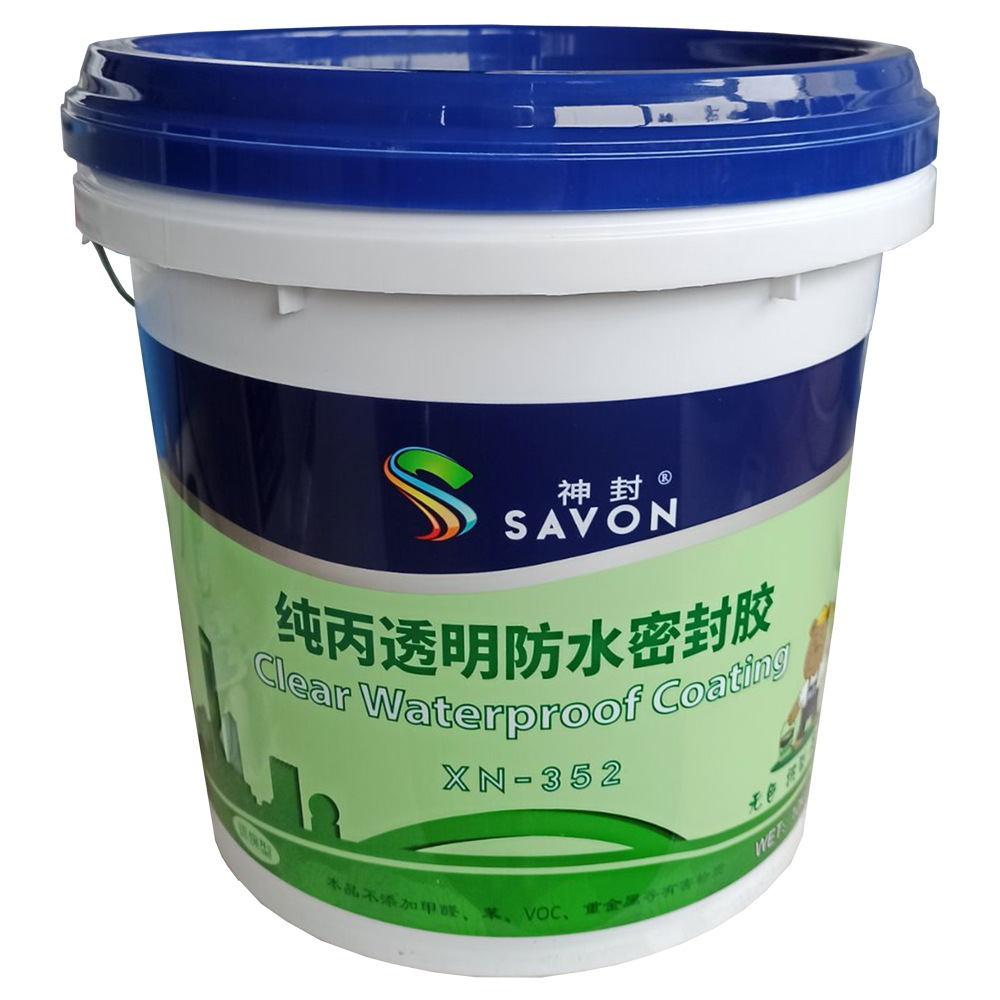 热销纯丙烯酸瓷砖混凝土表面透明防水密封胶防水涂料 一刷止漏