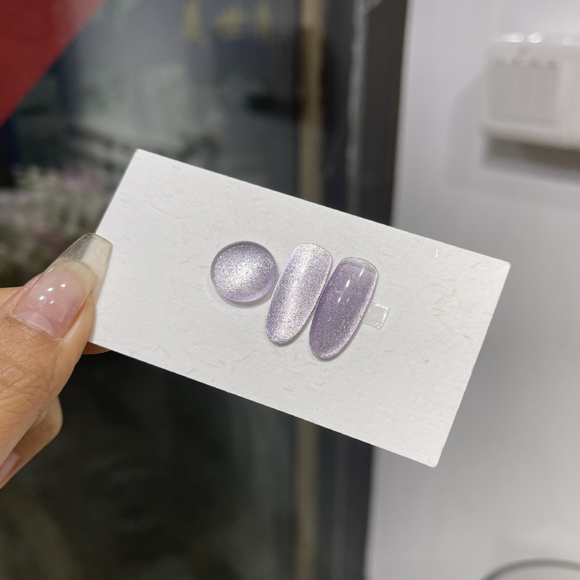 Venta caliente transfronteriza pegamento para ojos de gato rojo hielo arte de uñas celebridades de Internet caliente tienda de uñas de uso común pegamento de esmalte de uñas de ojo de gato de cristal popular