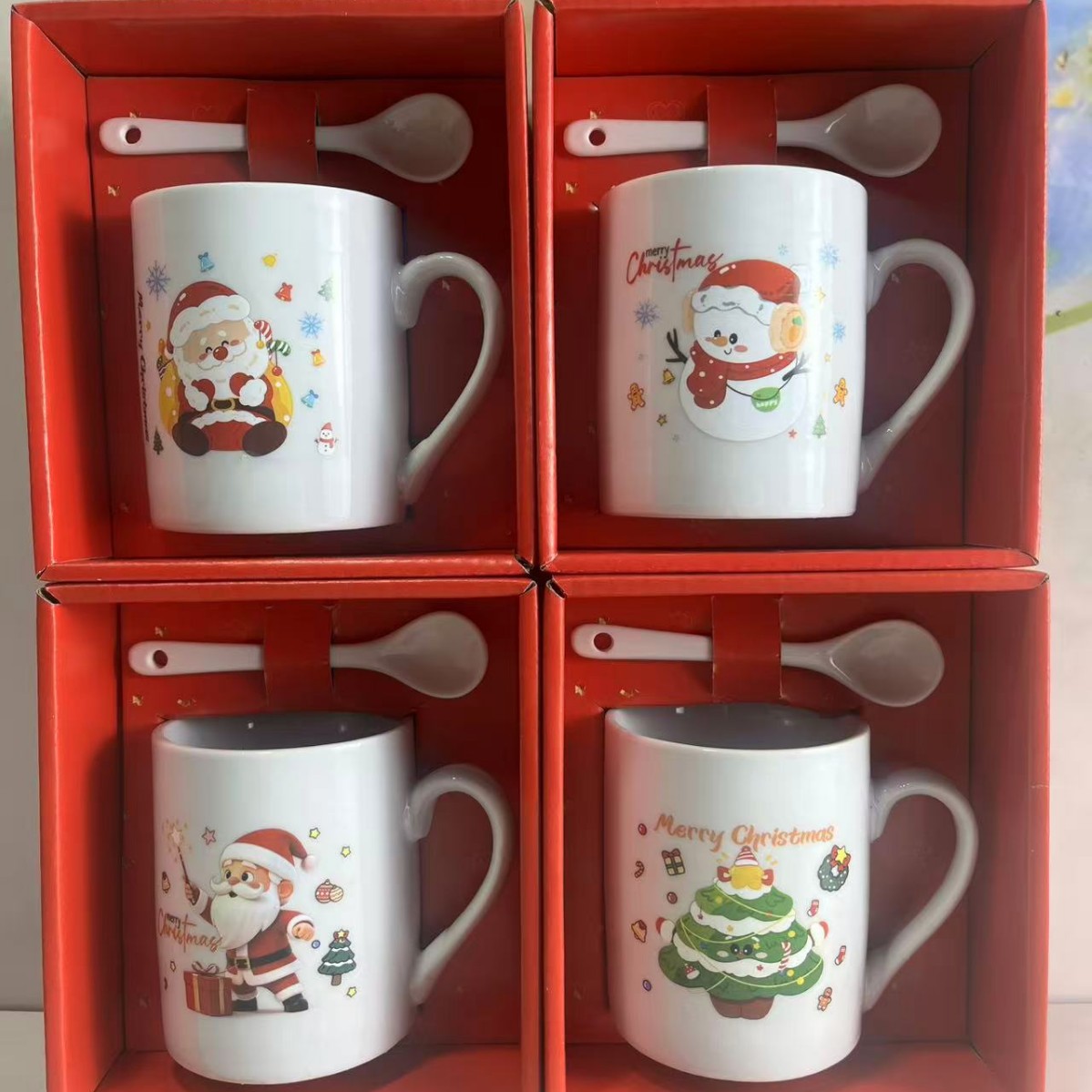 Taza de cerámica de amor simple creativa taza de pareja regalo de promoción taza de agua logotipo taza de publicidad Qixia regalo personalidad image 36