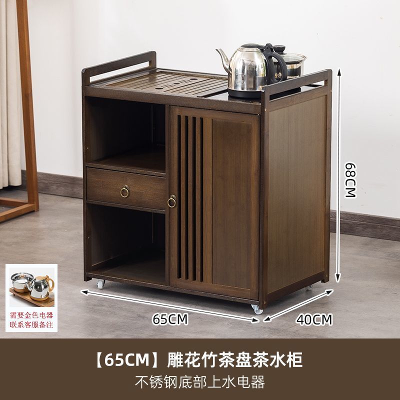 [넓은 수납공간] 길이 65mm의 싱글도어와 서랍형 스테인리스 가전제품