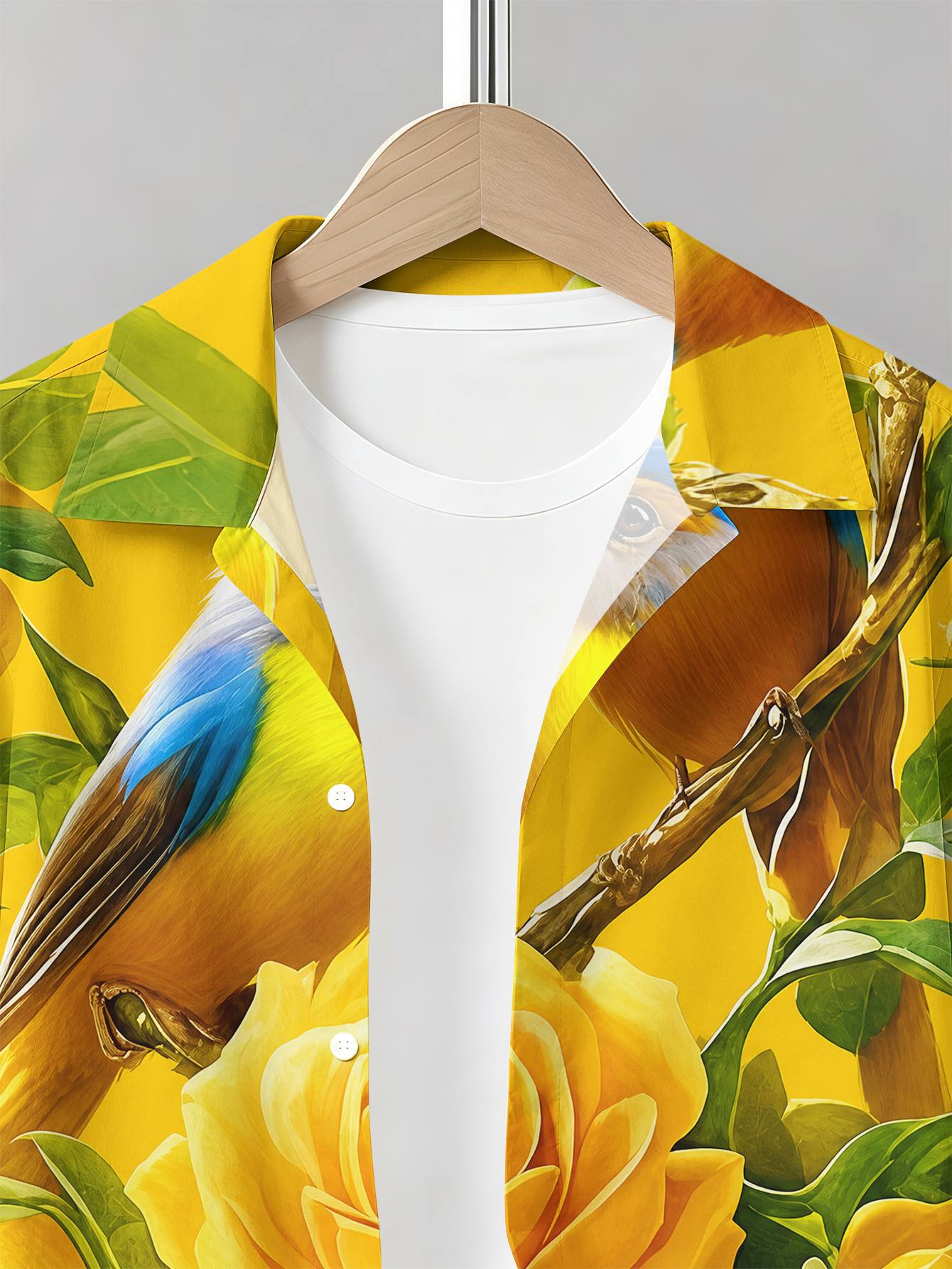 Jungen Set Mit Blumenmuster Hemd Und Shorts Für Den Sommer_voghion.com