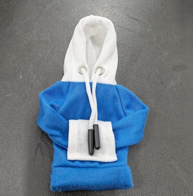 Transfronterizo nuevo creativo coche palanca de cambios con capucha cubierta pequeño suéter decoración palanca de engranajes con capucha decoración al por mayor en stock