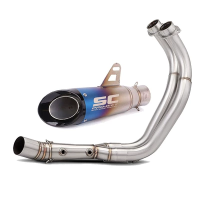 Motorcycle exhaust pipe, XSR700 14-25 Motorcycle Modified - full-set-i
