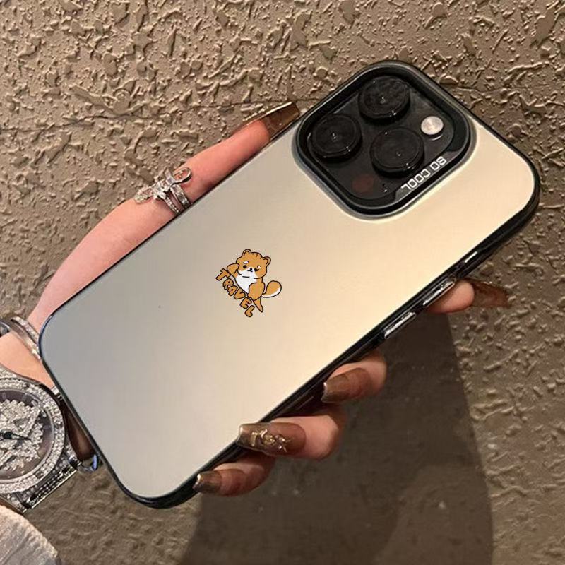 El patrón de gato es adecuado para Apple 16Promax, carcasa de teléfono móvil, carcasa de gas, iPhone 15/14/13 Europa y América 12