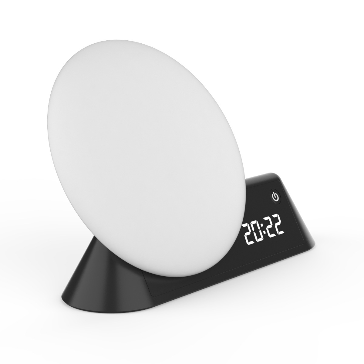 10色立式唤醒灯涂鸦智能控制LED七彩气氛灯床头灯白噪音儿童闹钟