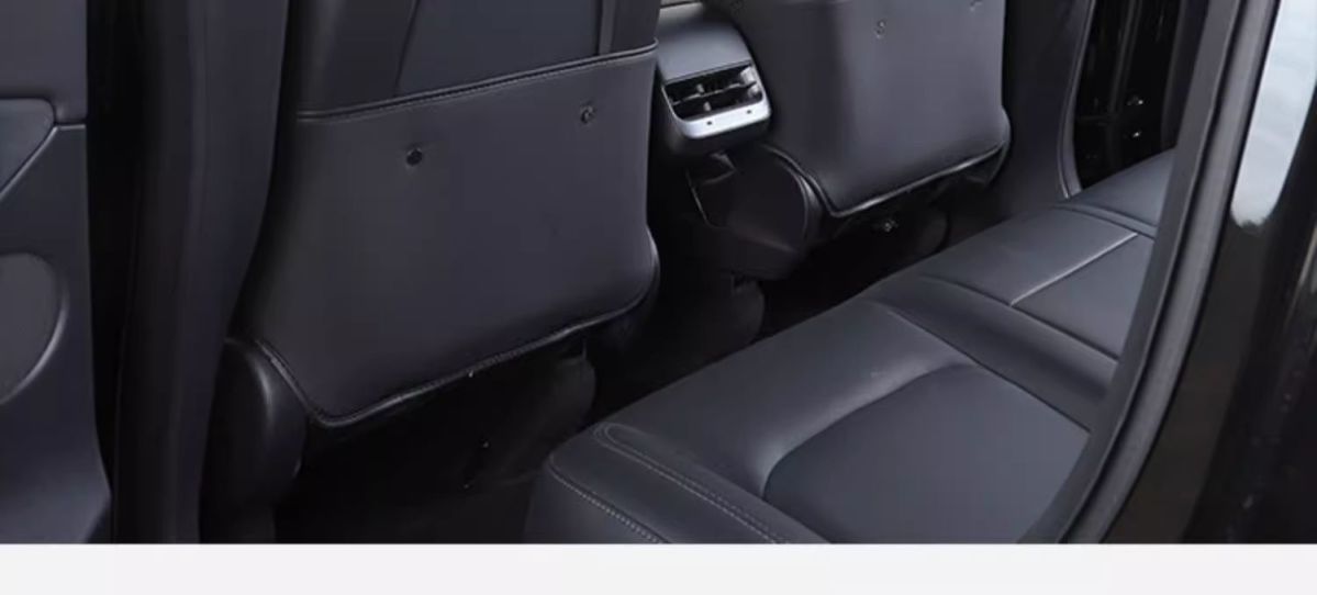 Suitable for Tesla Model Y/3 New Version Seat Anti-Kick Pad Rear Protective Cover Front Backrest Panel Interior Decoration