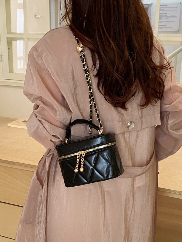 Bolsa de bordado de diamante para mujeres 2026 verano nuevo nicho de lujo de alta calidad bolso de caja de viaje ocio mochila de hombro image 1