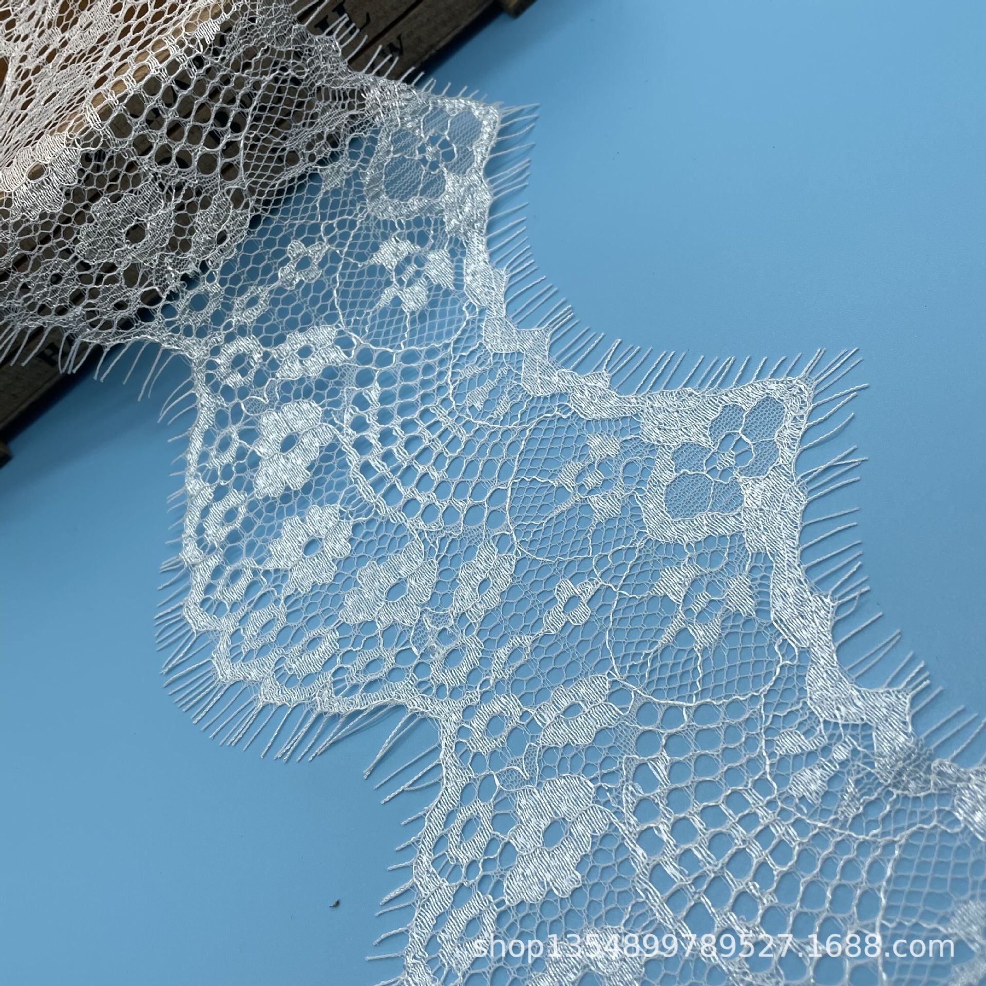 现货老款10cm睫毛花边 打底衣 毛衣 裙摆洛丽塔蕾丝花边配料