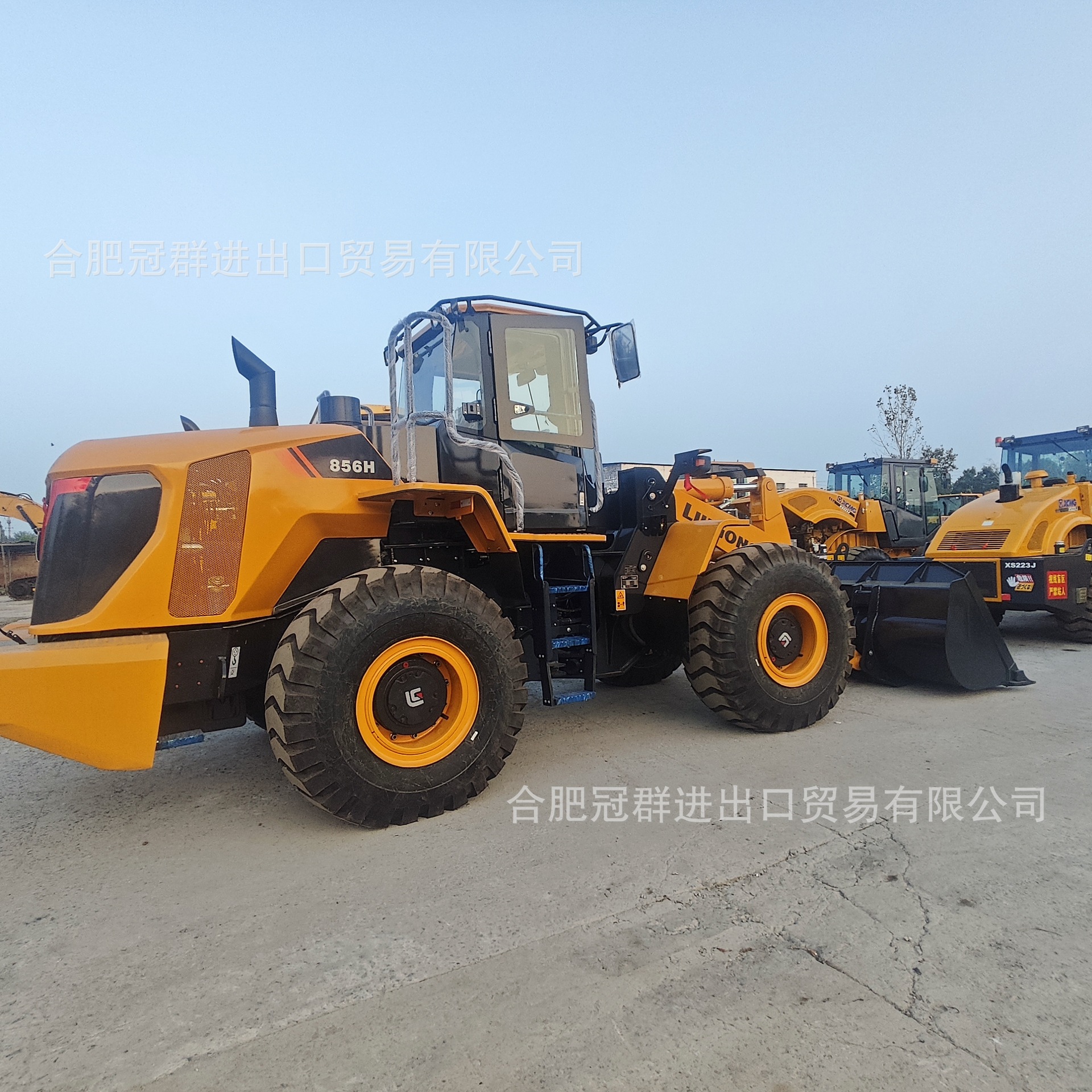 Liugong Liu Gong 50 Loader CLG856H carretilla elevadora Cummins motor ZF caja de control eléctrico video