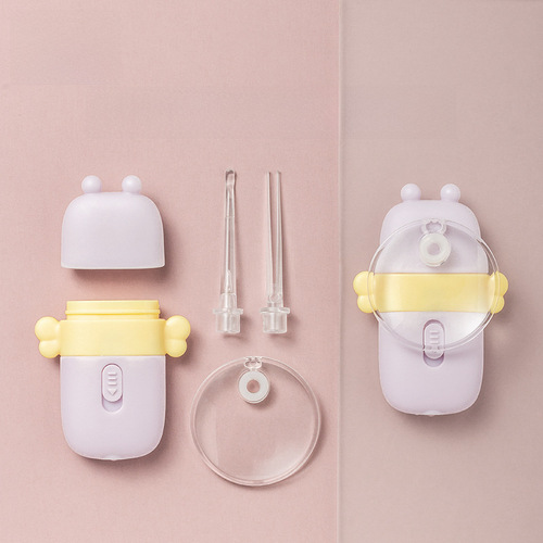 The Light Emitting Infant and Toddler Hearing Aid Tongs Head Ear Cleaning Set, Exclusive for Children, Non-Invasive Ear Canal Cleaning Gadget