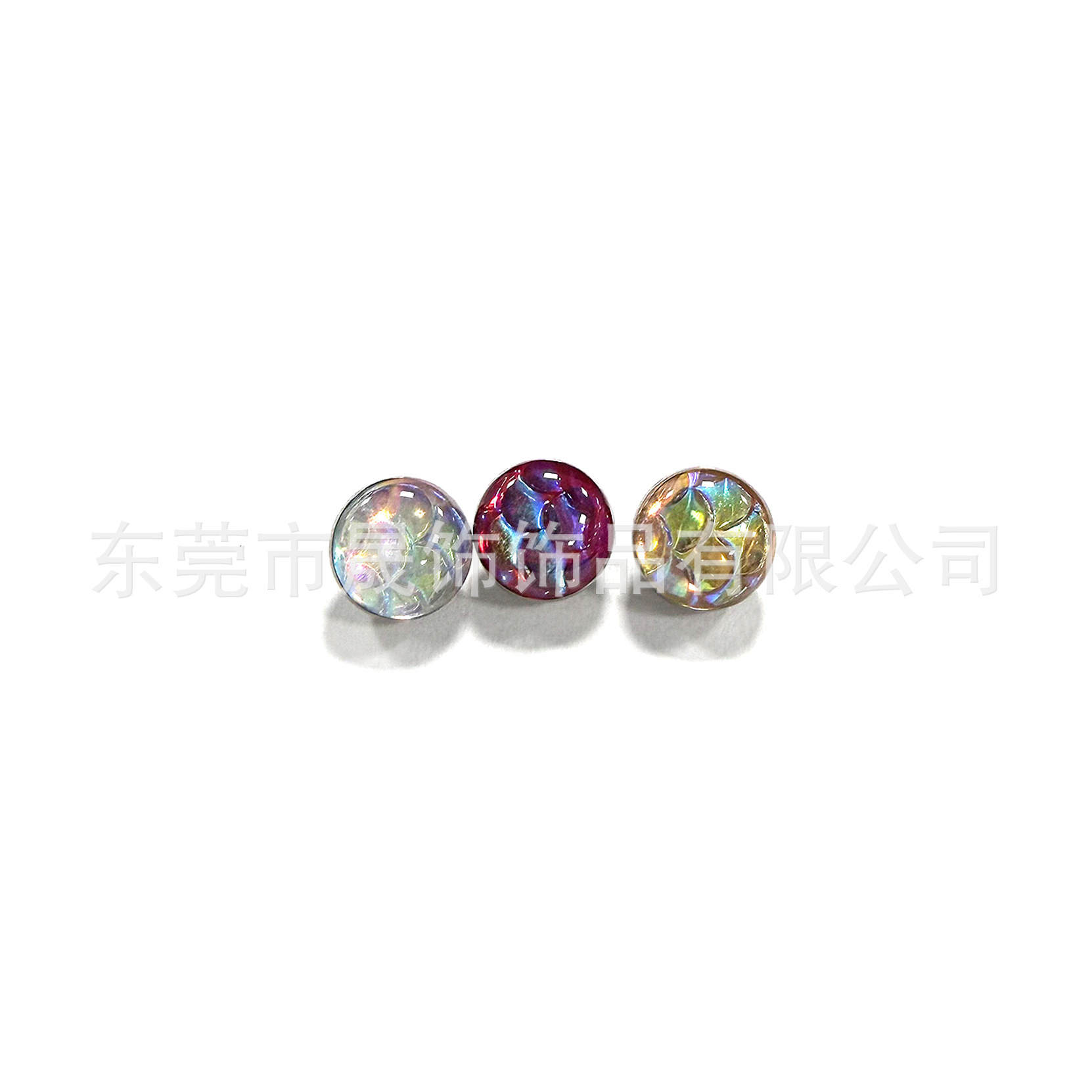 F136钛合金舌钉波光鱼鳞滴油渐变幻彩G23钛合金人体穿刺舌饰品