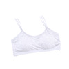 Top with cups, tube top, push up bra, protective underware, underwear for elementary school students, beautiful back, clips included