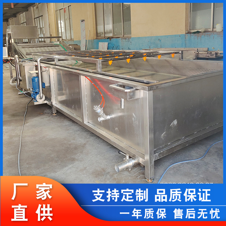 气泡式全自动解冻池化冻机 连续式恒温解冻设备 小鱼仔气泡解冻机