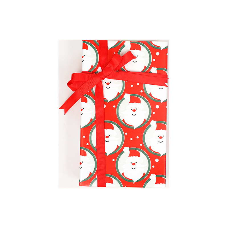 Transfronterizos para el papel de embalaje de regalos de Navidad de gran tamaño de alto nivel al por mayor