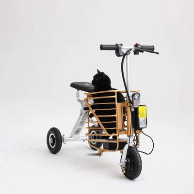 Qatlanan elektrik velosipedlər Pedals, Mobility Scooter for the