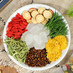 Chrysanthemum and Cassia Seed Tea Burdock, Wolfberry and Cassia Seed Combination Scented Tea Chrysanthemum and Wolfberry Tea Honeysuckle and Chrysanthemum Tea