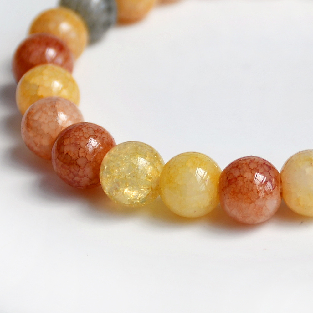 Retro Geometric Artificial Crystal Beaded Unisex Bracelets