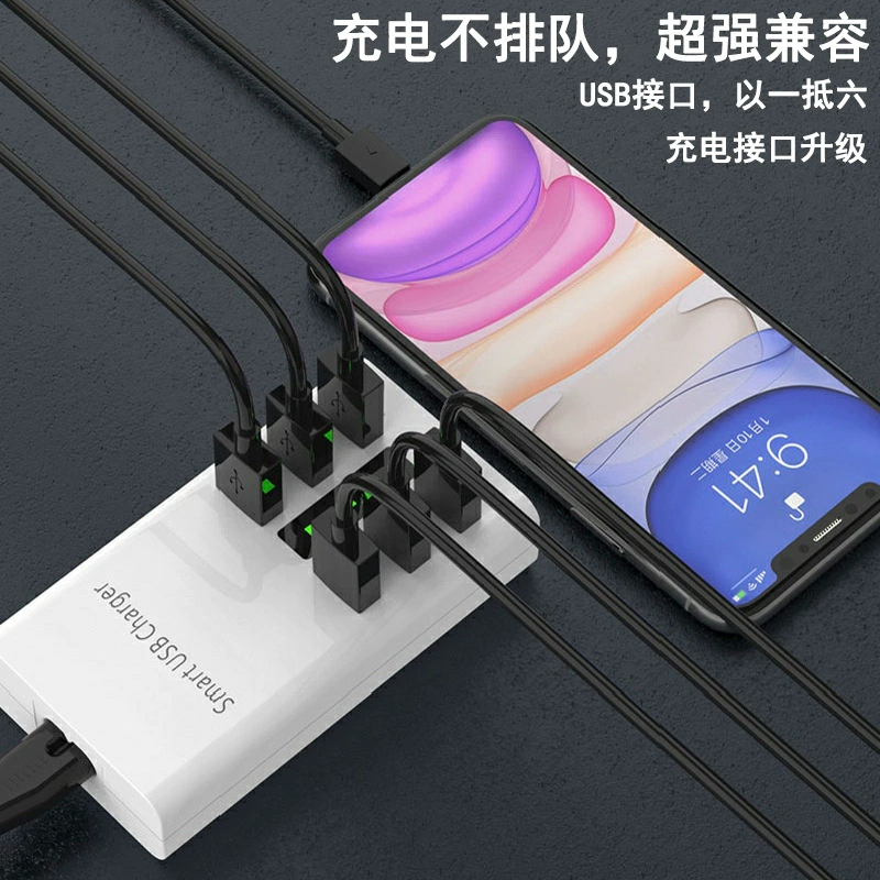 Зарядка для мобильного телефона, дорожное зарядное устройство, 30W, 5V, 6A
