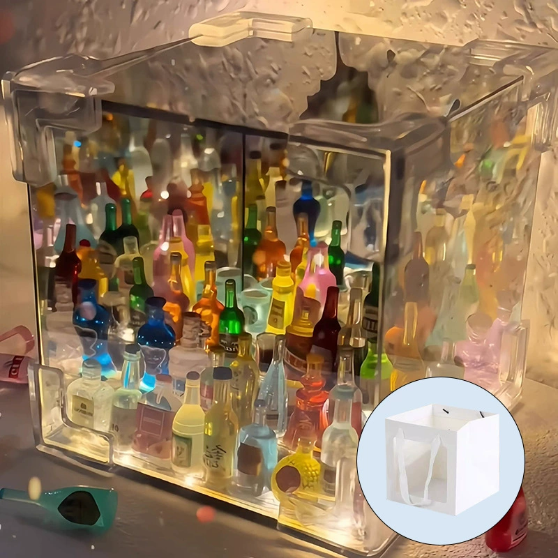 К Rubik's куб, зеркало, ночной свет, набор атмосферных материалов, ручная работа, подарок на день рождения