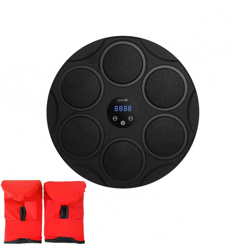 New colorful light -efficient boxing target (with red gloves)